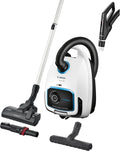 Aspiration Silencieuse Bosch Série 6 ProSilence BGB6SIL1, 66 dB, Filtre HEPA, Moteur Puissant, Blanc
