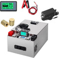 Batterie LiFePO4 12V 200Ah à 340Ah, Batterie Externe 24V 100Ah à 180Ah, avec Chargeur et Capuchon Cuivre pour Moteur 2000-4000W