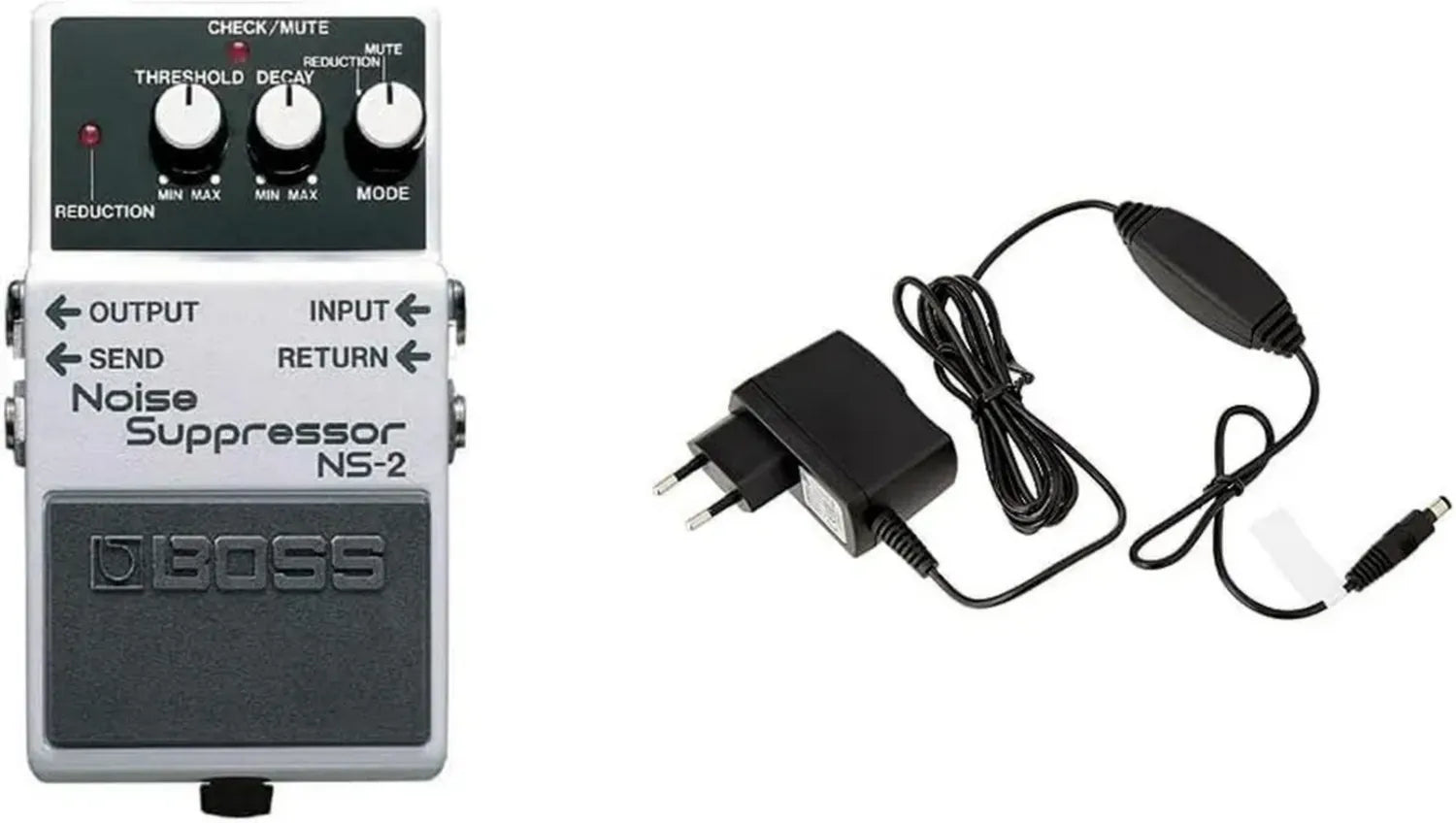Pédale NS-2 Boss Réduction de Bruit avec Alimentation PSA-230S