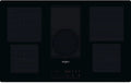 Plaque Induction Aspirante 83 cm 4 Zones 7500W Noir