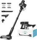 Aspirateur Balai sans Fil Lubluelu 27kPa, Puissance 220W, Autonomie 50min, Brosse Anti-Emmêlement, Sols Durs et Tapis