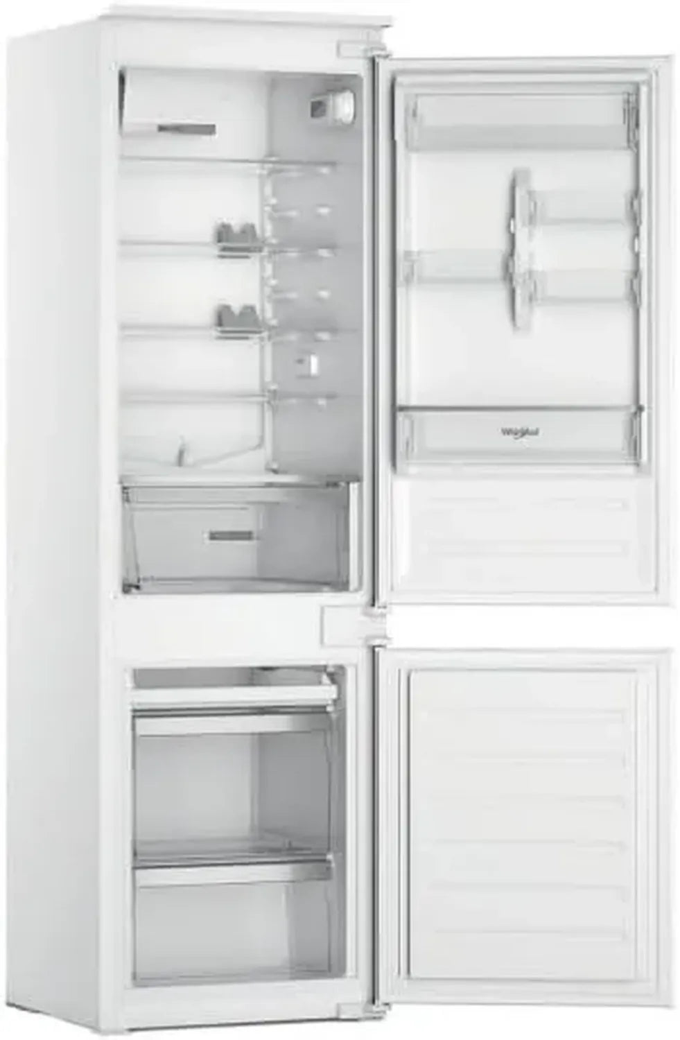 Réfrigérateur encastrable Whirlpool 178 cm avec congélateur en bas