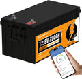 Batterie Lithium 12V 280AH LiFePO4 avec Bluetooth et BMS pour Camping-Car et Système Solaire