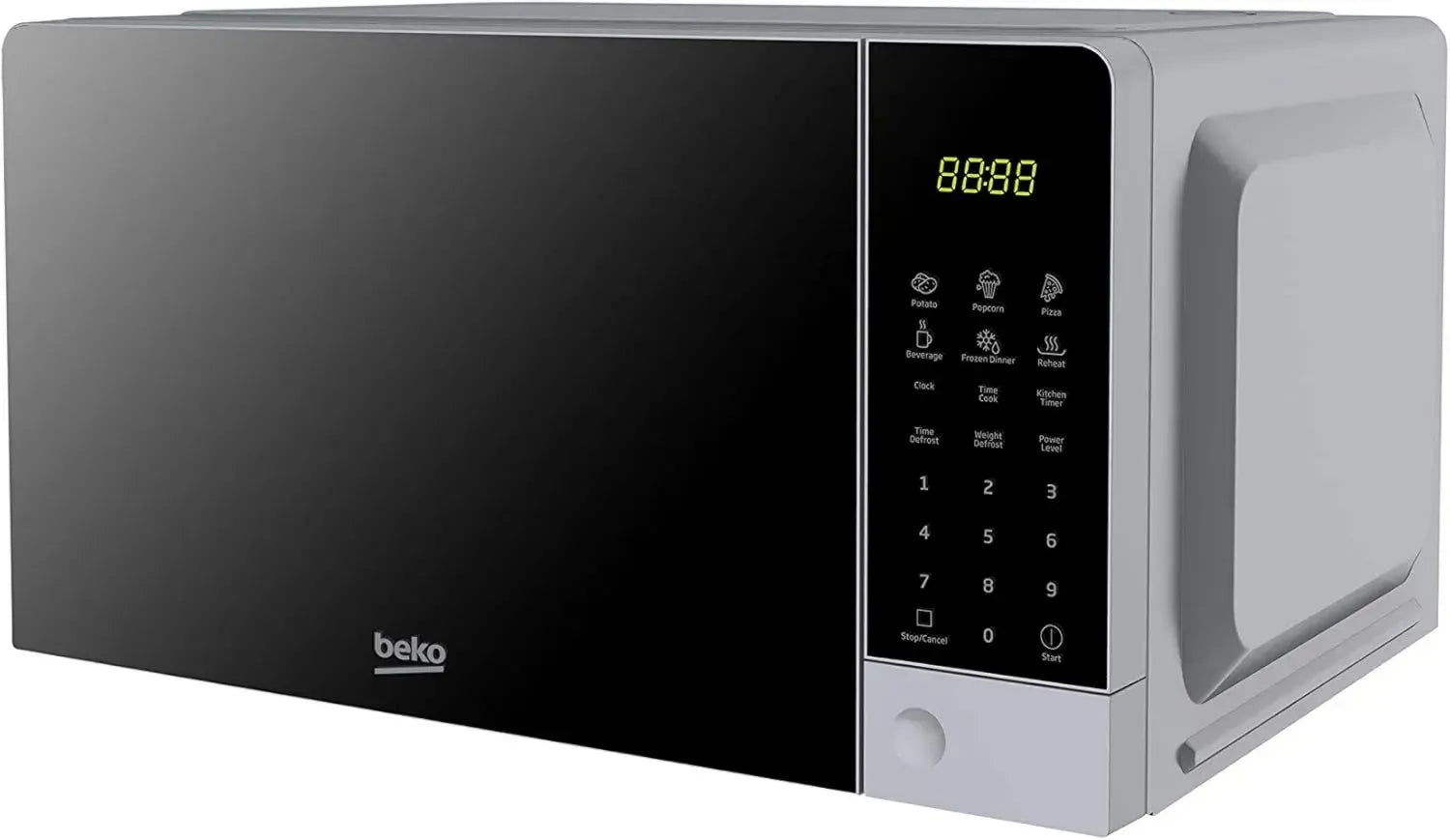 Micro-ondes Numérique Beko 20L Argent - Modèle MOC201103S