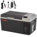 VEVOR Glacière Électrique Portable 20L pour Voitures, 12/24V DC, 100-240V AC, Température Réglable -20°C à 10°C, Idéale pour Camion, Bateau et Camping