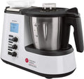 Robot Culinaire Multifonction Silvercrest Monsieur Cuisine, Accessoires Lavables, Noir et Argent