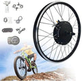 Ensemble de Conversion Vélo Électrique avec Moteur de Roue Avant 48V, Options de Puissance 250W à 1500W, Compatibilité Multi-Taille de 20' à 700C