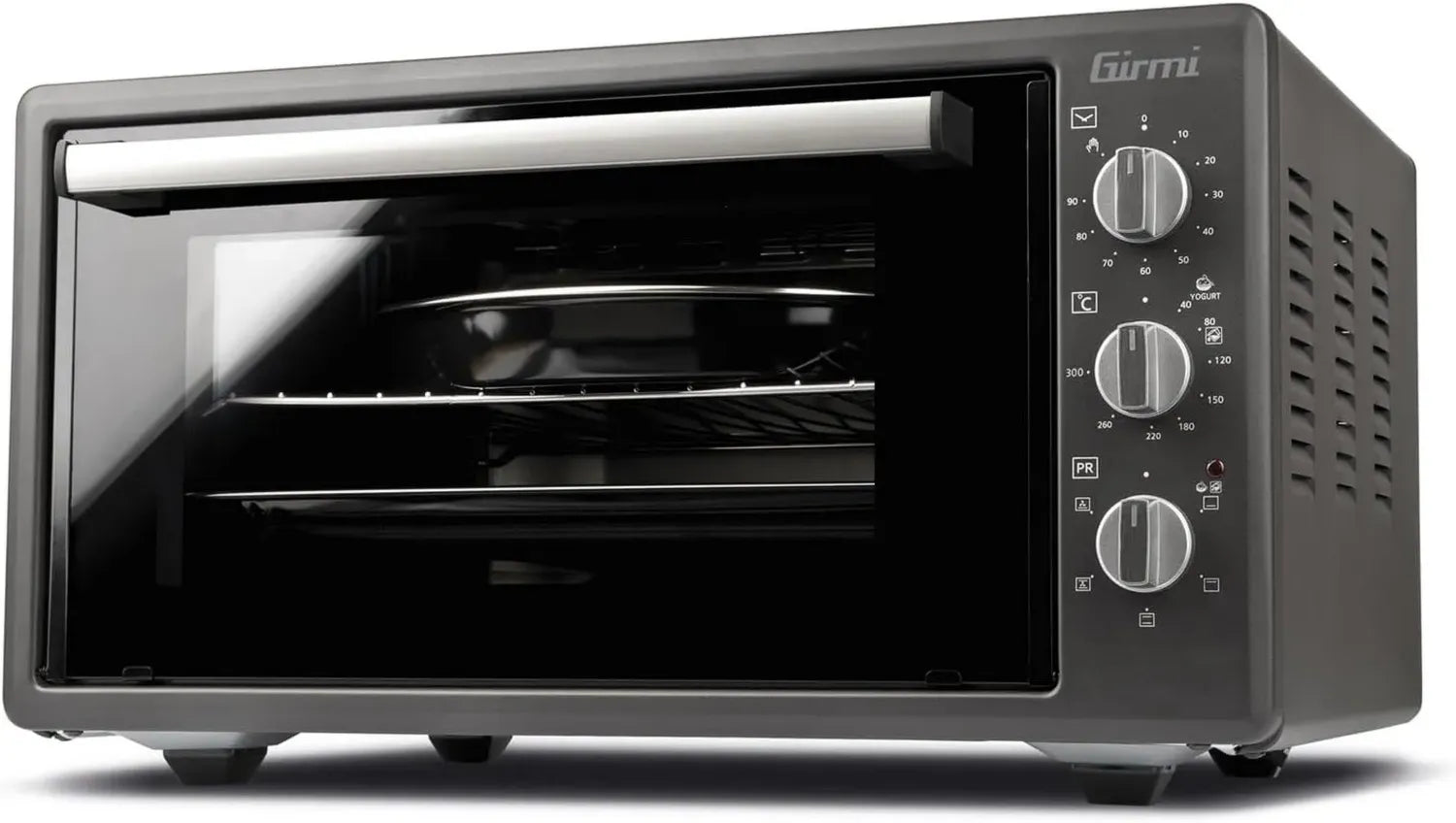 Four Électrique Girmi FE45 45L, 1400W, Minuteur 90min, Thermostat Ajustable, Multifonction