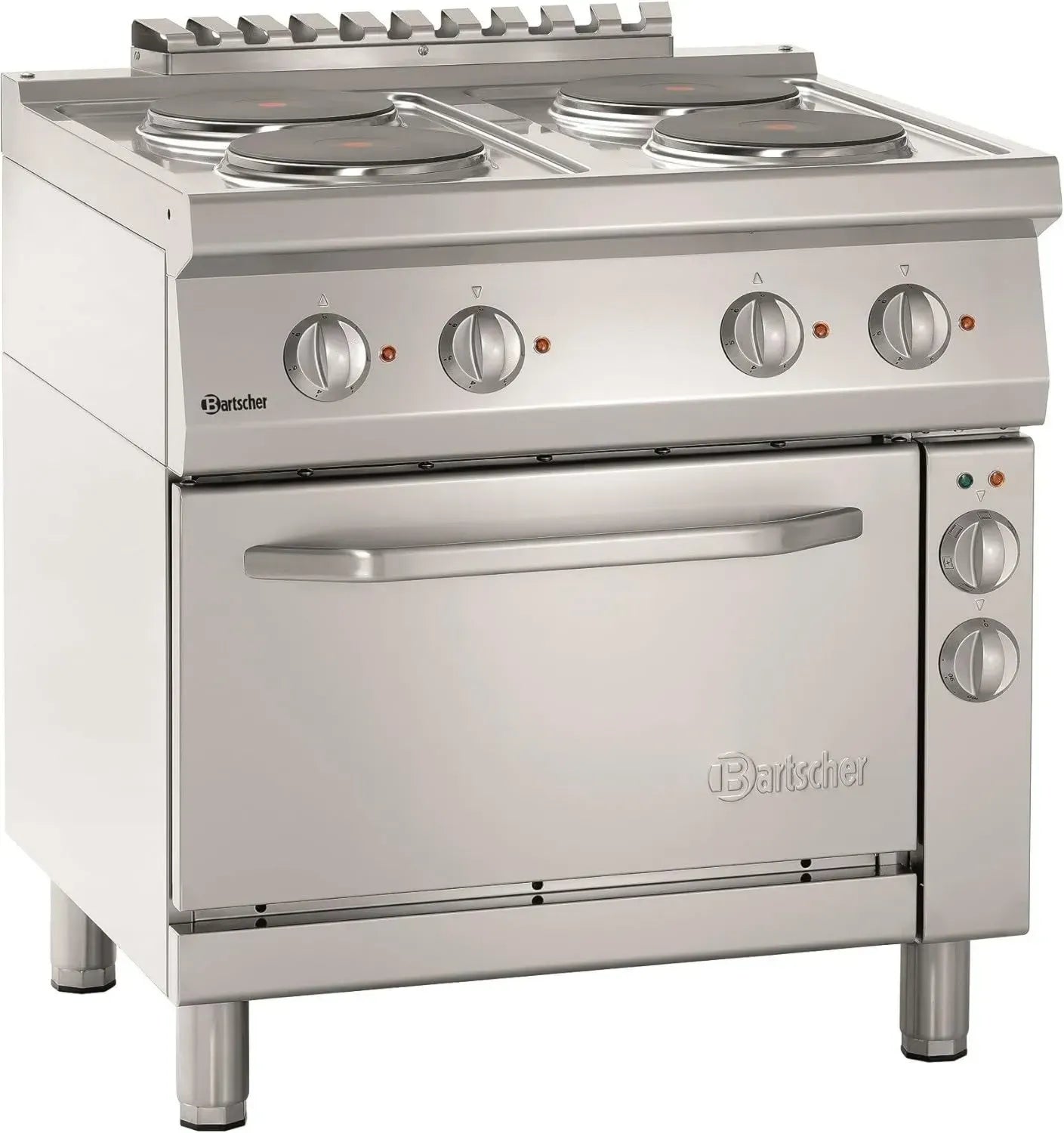 Plaque de Cuisson Électrique 700, 4 Zones, L800