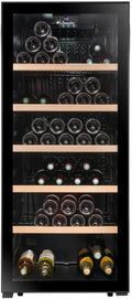 Cave à Vin La Sommelière LS117BLACK pour 121 Bouteilles