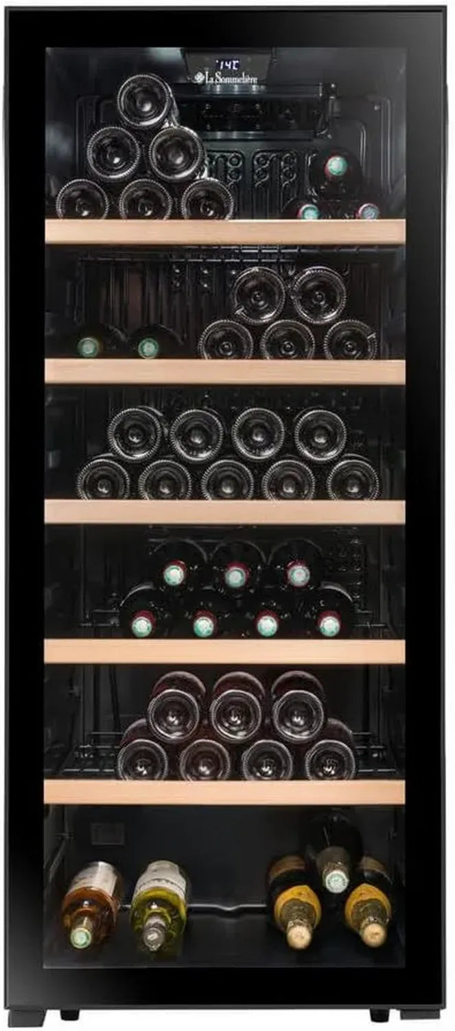 Cave à Vin La Sommelière LS117BLACK pour 121 Bouteilles