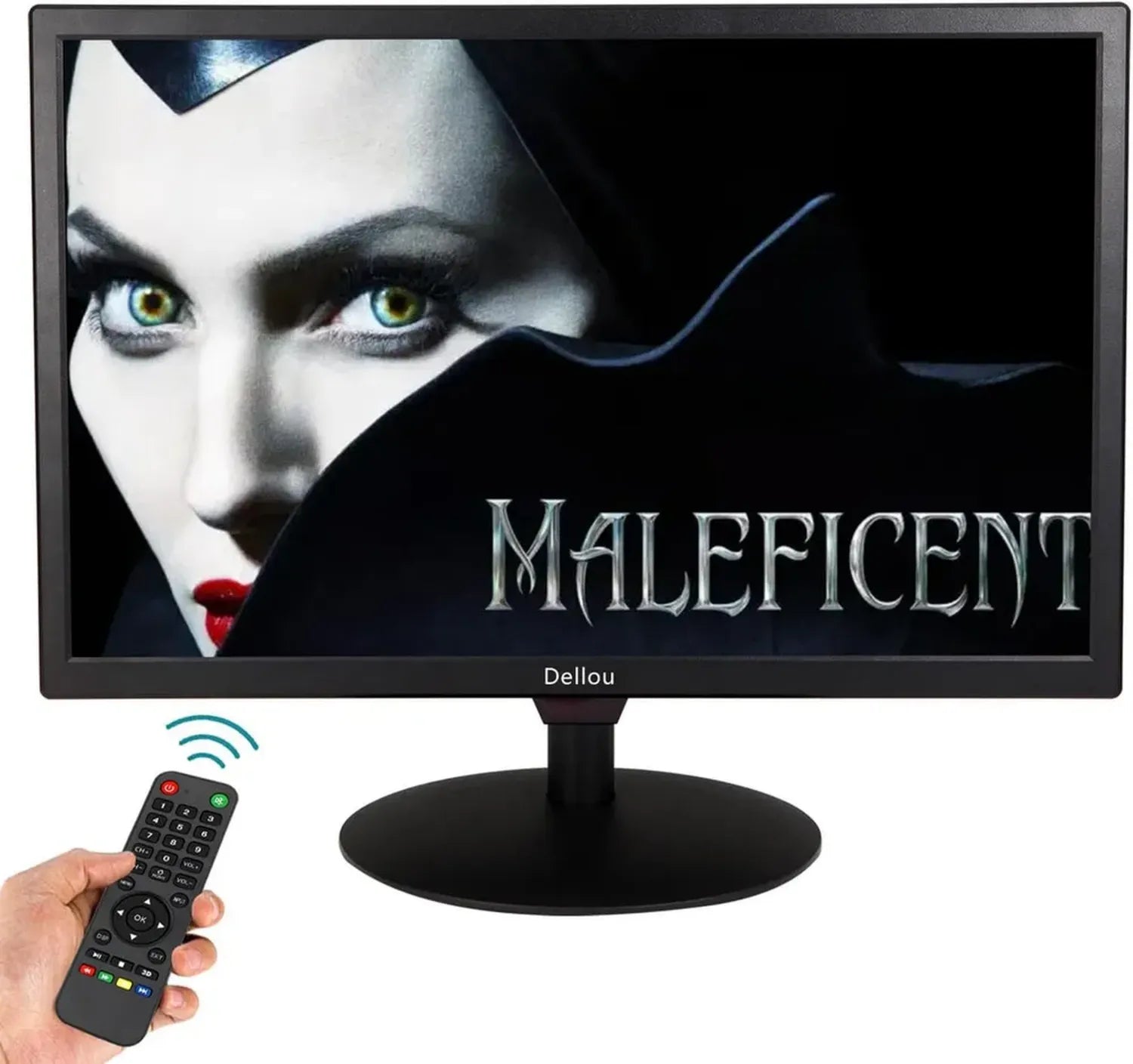 Écran LED 22 Pouces Full HD pour Sécurité, HDMI, USB
