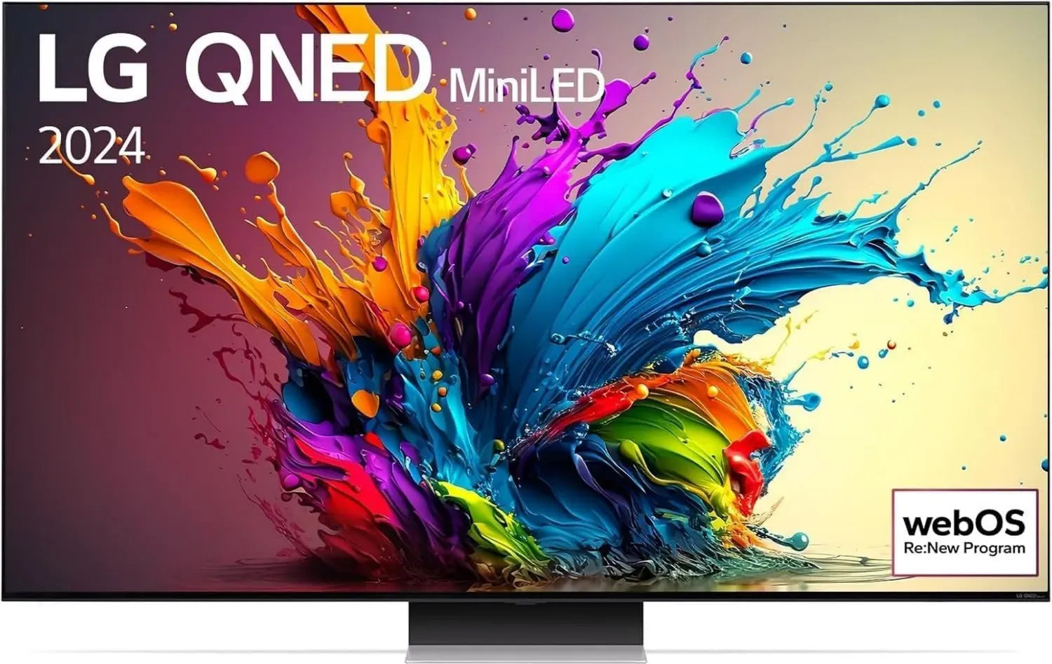 Téléviseur LG QNED MiniLED 75'' 4K 2024 avec Processeur α8 AI et Alexa
