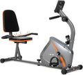 Vélo d'Appartement Semi-Allongé avec Résistance Magnétique Réglable et Écran LCD