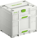 Système de rangement modulaire Festool SYS3-SORT avec 2 tiroirs M 337