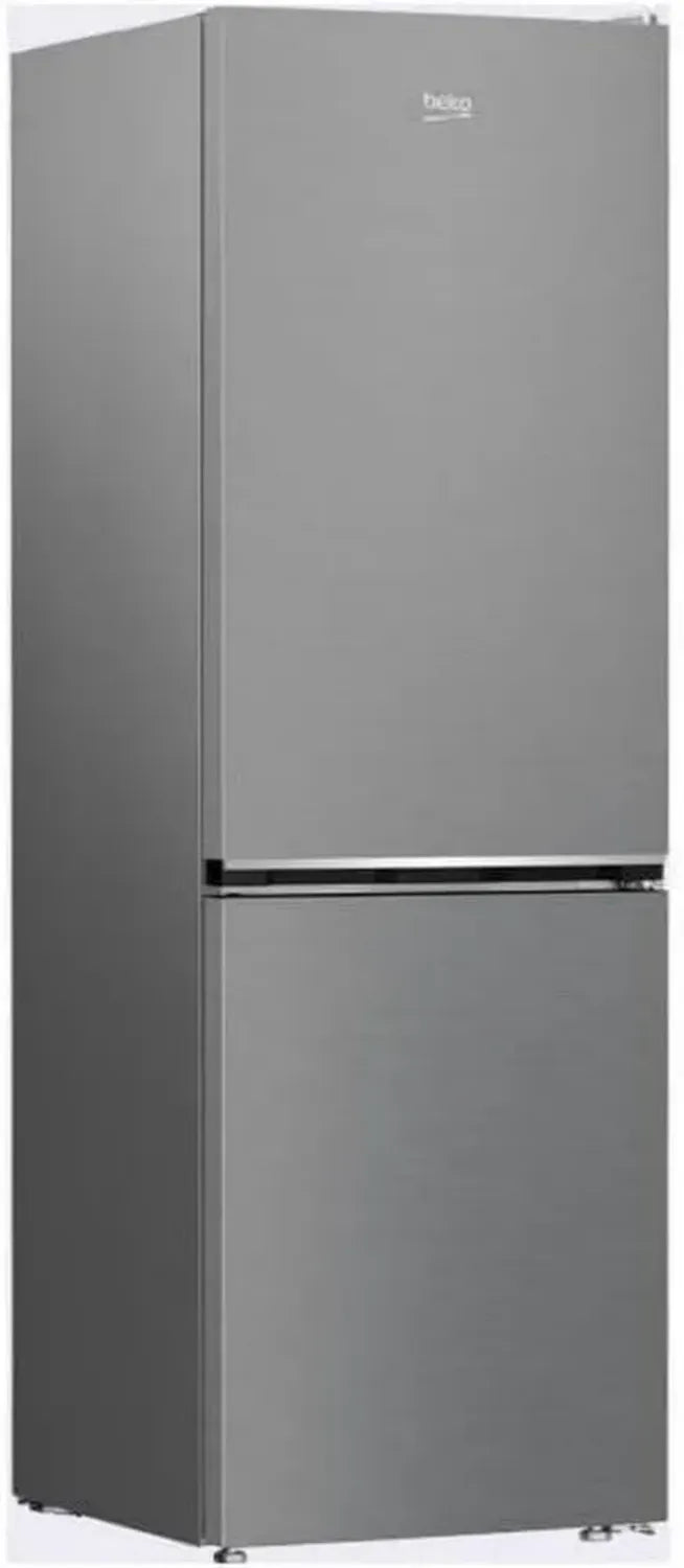 Réfrigérateur Combiné BEKO Acier Inoxydable 186x60cm, Technologie No Frost