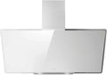 ELICA Hotte Murale Décorative SHIRE WH/A/90 en Verre Blanc Inclinée 90 cm