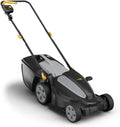 Tondeuse Électrique Alpina AL1 38 E, 1400 W, Largeur 38 cm, Bac 40 L, Idéale pour Petits Jardins