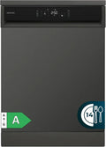 Cecotec Lave-vaisselle 60 cm Bolero 6800 A, 14 Couverts, Éco-énergie, Moteur Inverter Duo, 8 Programmes, Lavage Automatique, Vapeur, Nettoyage Intérieur, Demi-Charge