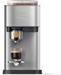 Philips Baristina Machine Espresso Métallique avec Porte-filtre en Frêne, 16 Bars, Nettoyage Facile, Format Compact, Prépare Espresso, Lungo, Café Glacé