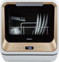 Mini Lave-vaisselle MEDION DWT20, 2 Couverts, Autonome ou Raccordé, 6 Programmes, Départ Différé
