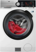 Lave-linge séchant AEG 6kg/9kg, 60cm, 1600 tr/min, ProSteam, SensiDry, sécurité enfant, contrôle de charge, ajout de linge, Aqua Control, blanc
