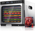 Déshydrateur alimentaire en inox 1000W avec écran tactile et 9 plateaux