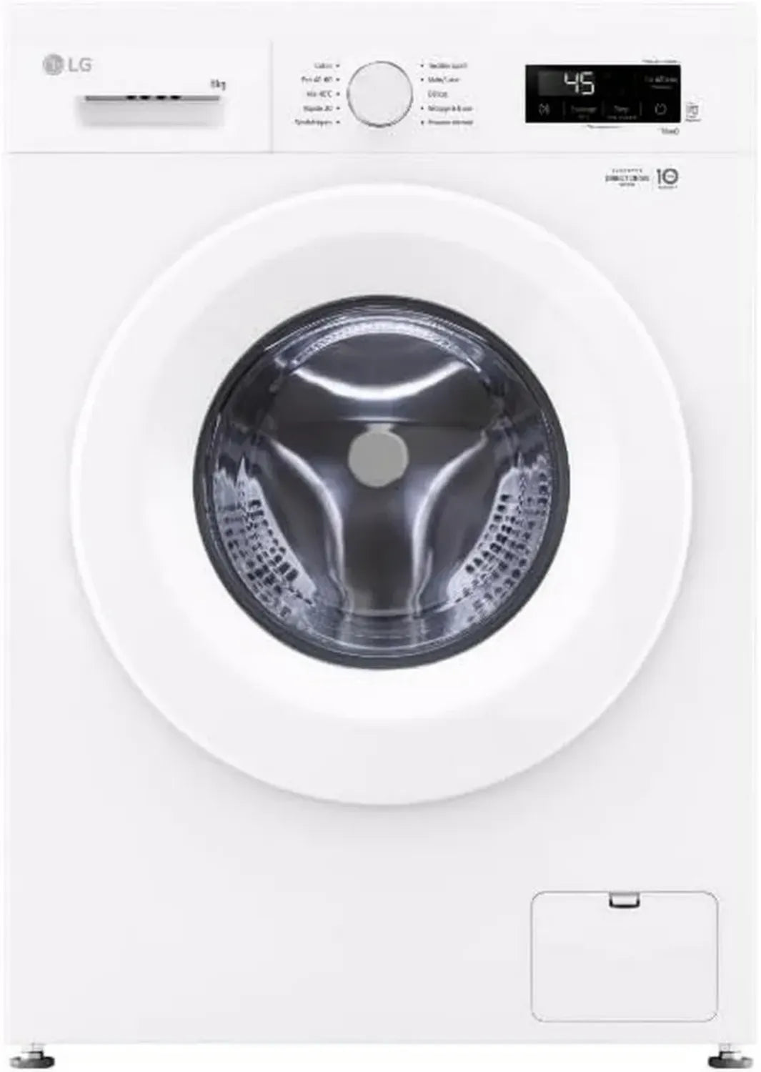 Machine à laver frontale LG 8kg avec technologie AI DD