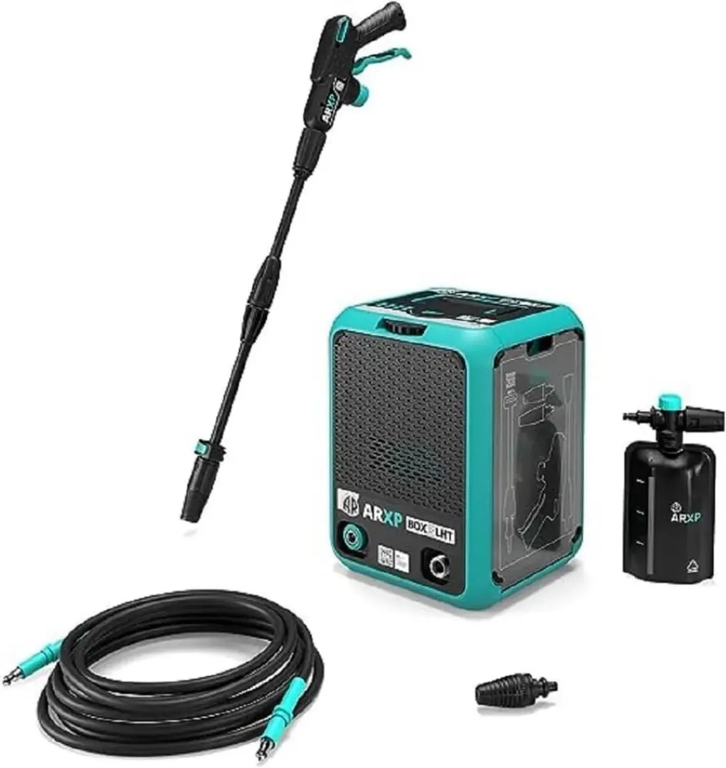 Nettoyeur Haute Pression Compact 1900W, 150 Bar, 460 l/h - Noir