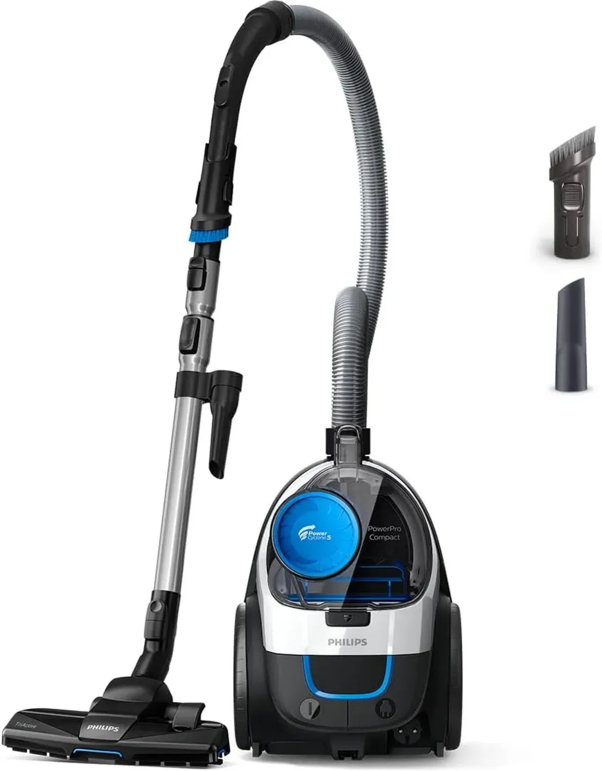 Aspirateur Philips PowerPro Compact 3000 - 900W, Filtre HEPA, Brosse MultiSurface