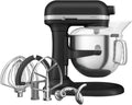 Robot Pâtissier KitchenAid Artisan avec Bol Relevable, 6,6 L, Accessoires Inclus, Couleur Truffe Noire