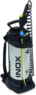 Pulvérisateur Haute Pression INOX Mesto 10L, 6 Bars, Acier Inoxydable, Portable, Buse Laiton