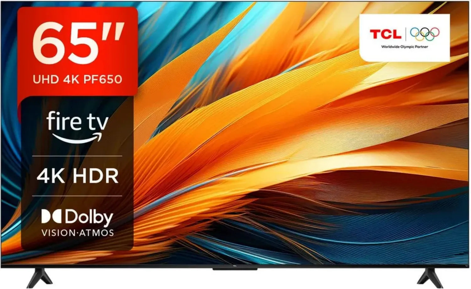 TCL Téléviseur Intelligent 65' 4K UHD avec Dolby Vision et Atmos