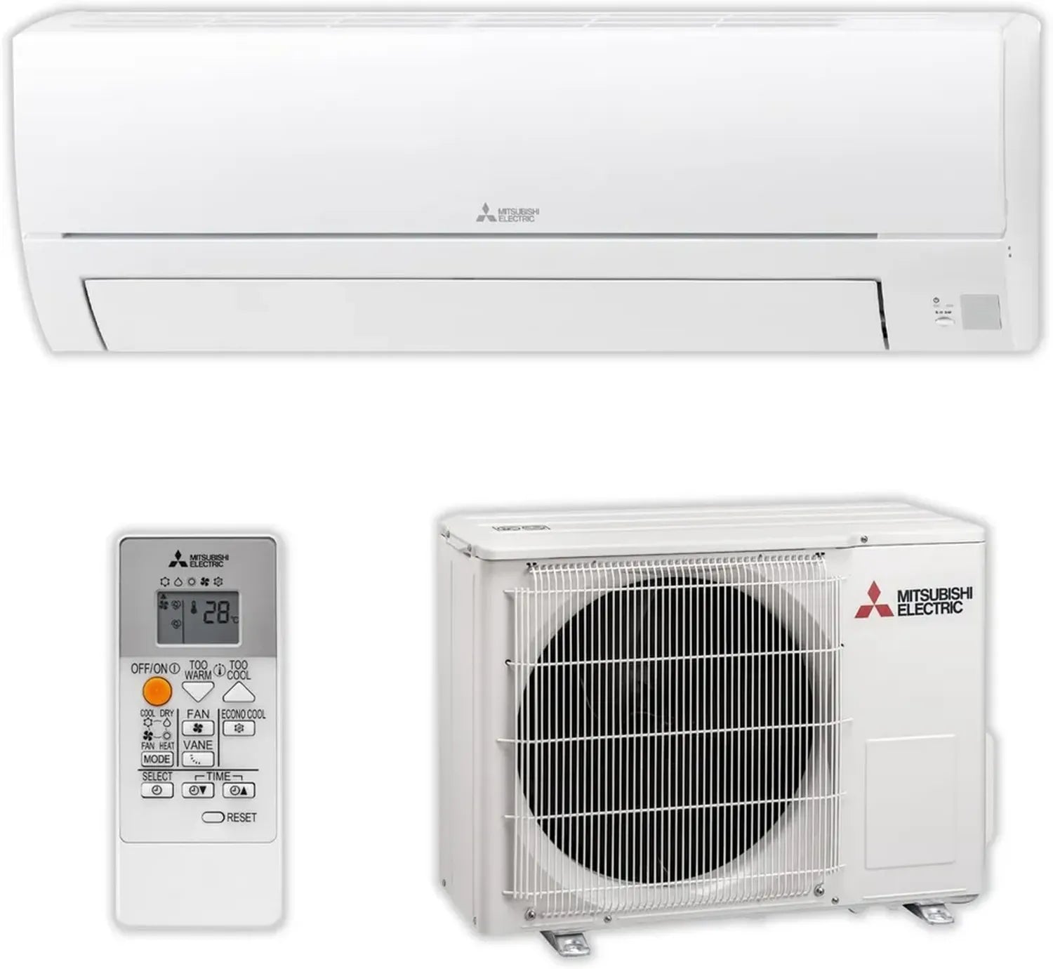 Climatiseur Monosplit Mitsubishi SMART MSZ-HR Blanc