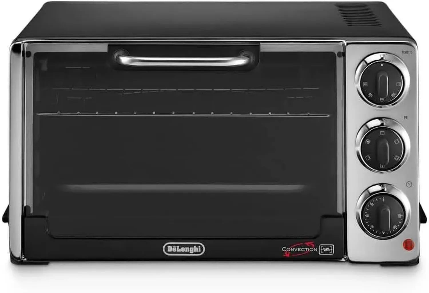 Four Électrique De'Longhi 20L, 7 Modes, Minuterie, 1300W, Noir