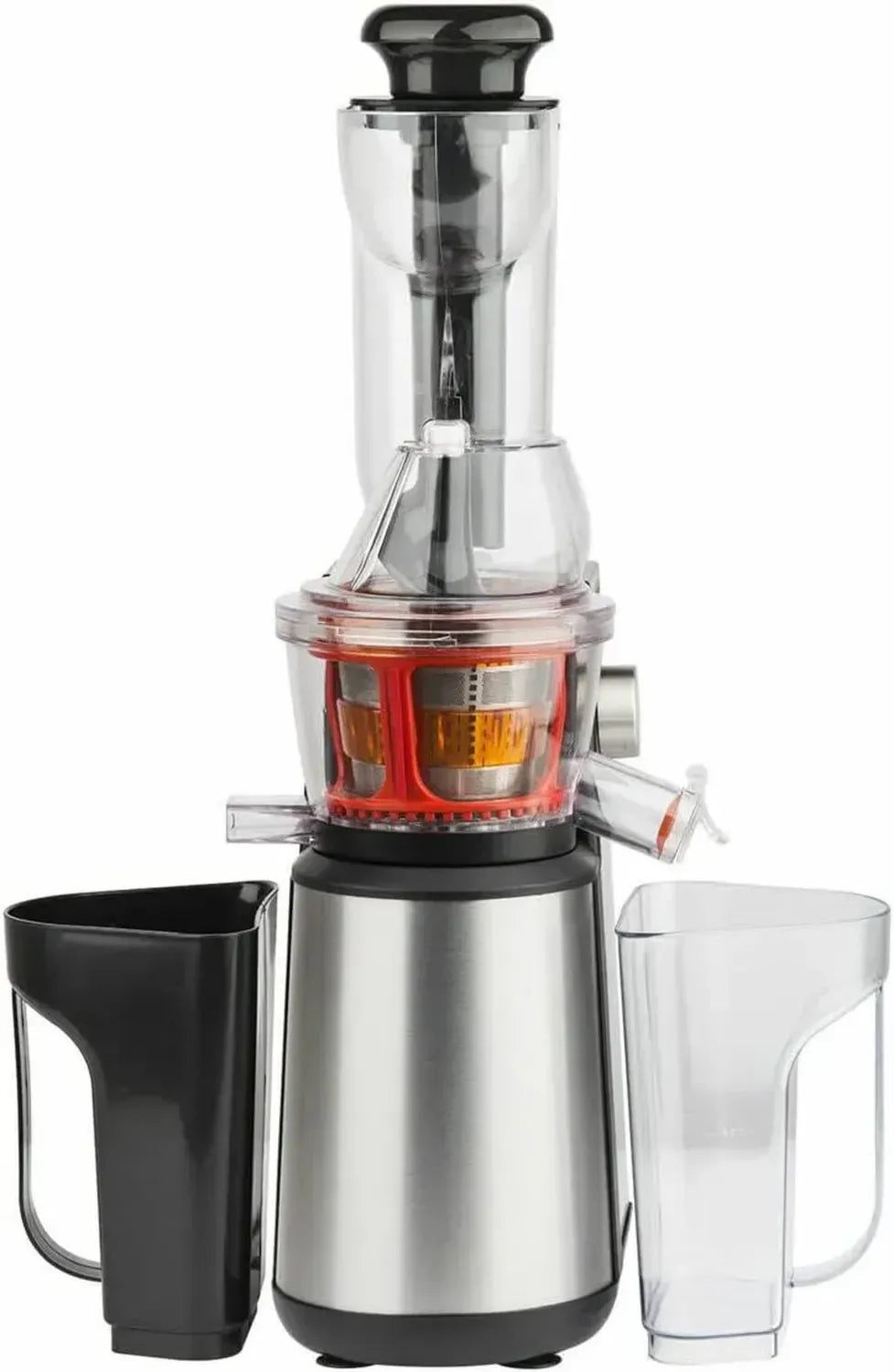 Extracteur de Jus Vertical H.Koenig GSX22 - Sans BPA, Bouche Large, 3 Filtres pour Jus et Sorbets, 60 Tours/min, 400W