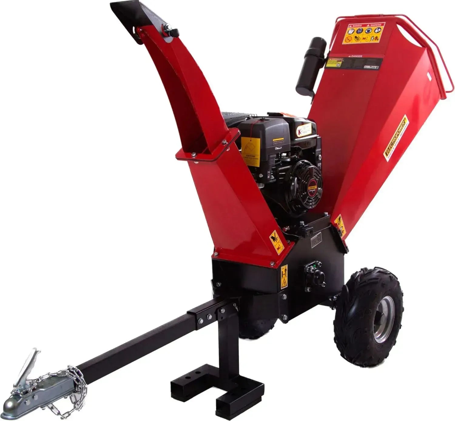 Déchiqueteuse de Branches Électrique 15CV pour Grand Diamètre - Jusqu'à 120mm